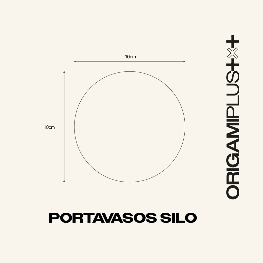 Portavasos Silo Unicolor (4 Unidades)