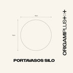 Portavasos Silo Unicolor (4 Unidades)