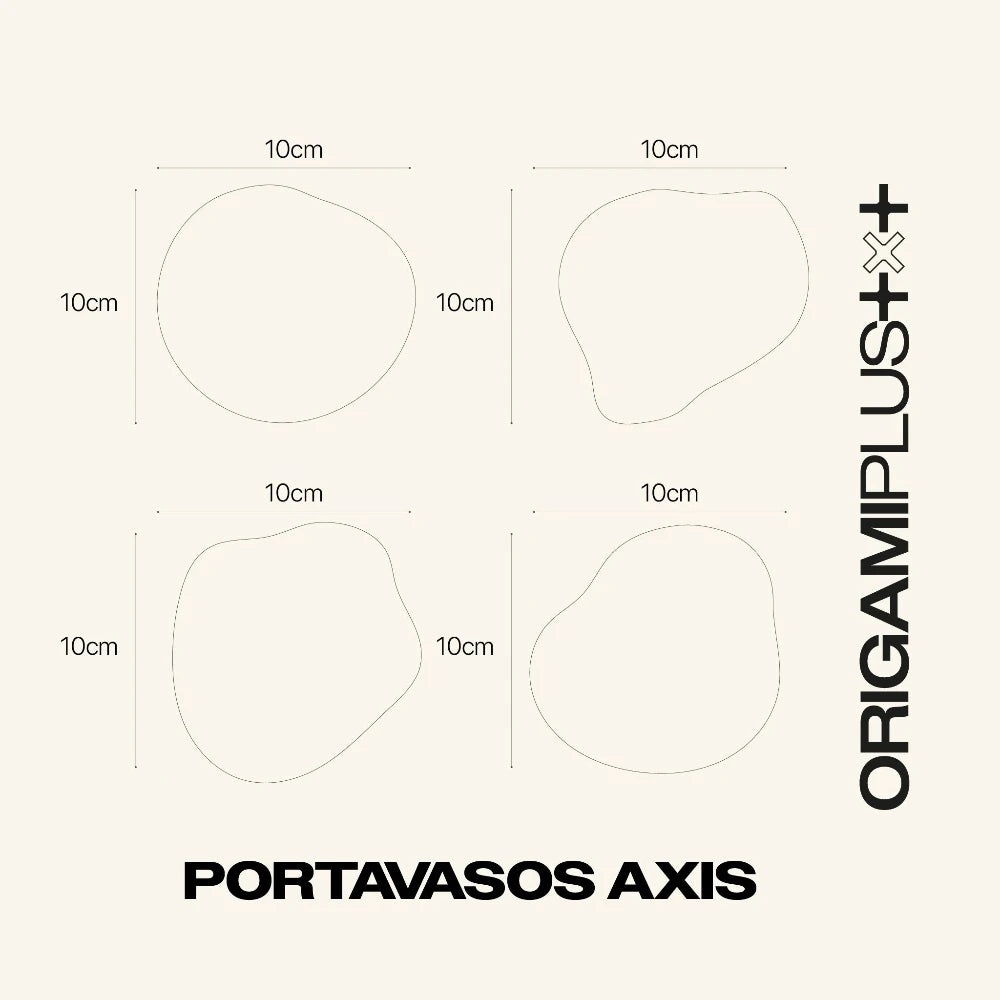 Portavasos Axis x4