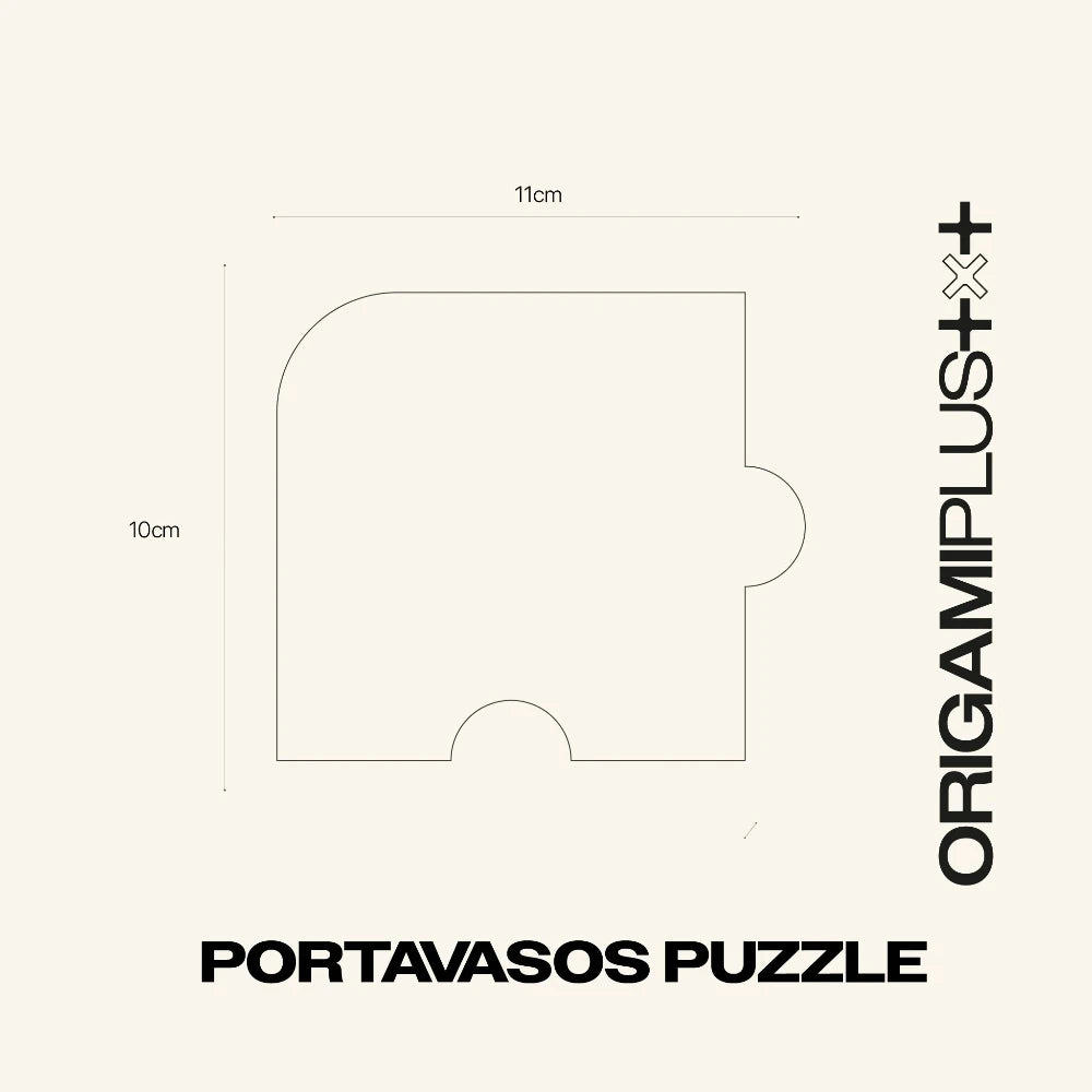 Portavasos Puzzle x4