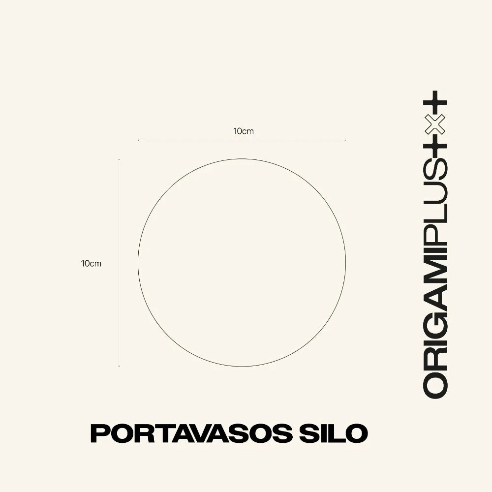 Portavasos Silo Unicolor x4